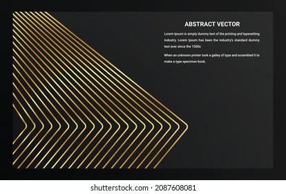 Geometrical lines backdrop luxury contrast decor