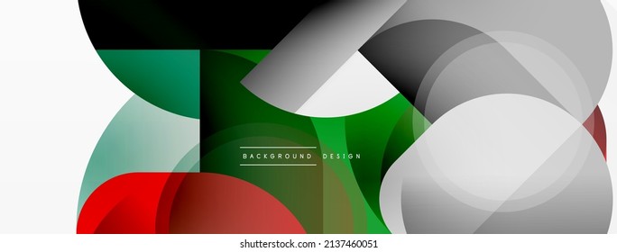 Geometrical minimal wallpaper. Geometric shapes. Vector illustration for wallpaper banner background or landing page