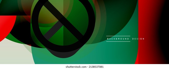 Geometrical minimal wallpaper. Geometric shapes. Vector illustration for wallpaper banner background or landing page
