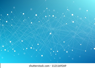 Geometrical modern background of flying triangles. Connected triangles. Plexus. Backdrop for your design. Vector illustration. EPS 10