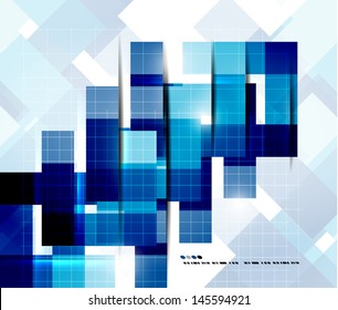 Geometrical modern vector template