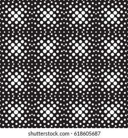 Geometrical, monochrome seamless pattern. Design element. Wall-paper for the press.