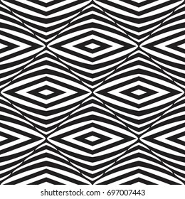 Geometrical monochrome seamless pattern. Linear style. Wall-paper for the press. Idle time. Vector illustration.