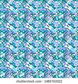 Geometrical mosaic pattern background - colorful abstract vector illustration