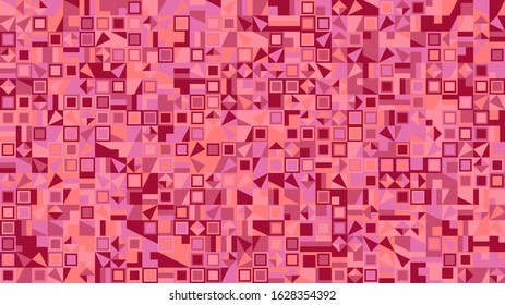 Geometrical mosaic pattern background design - colorful abstract vector graphic