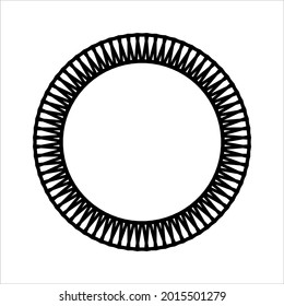 Geometrical Motifs Pattern Circle-Shaped. Decoration for Interior, Exterior, Carpet, Textile, Garment, Cloth, Silk, Tile, Plastic, Paper, Wrapping, Wallpaper, Pillow, Sofa, Background, Ect. 