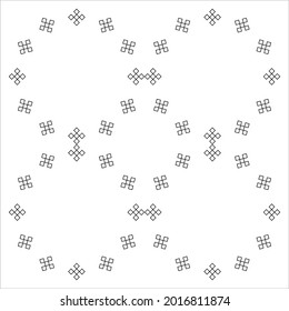 
Geometrical Motifs Pattern Circle-Shaped. Decoration for Interior, Exterior, Carpet, Textile, Garment, Cloth, Silk, Tile