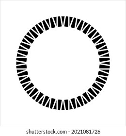 Geometrical Motifs Pattern Circle-shaped. Decoration for Interior, Exterior, Carpet, Textile, Garment, Cloth, Silk, Tile, Plastic, Paper, Wrapping, Wallpaper, Pillow, Sofa, Background, Ect. 