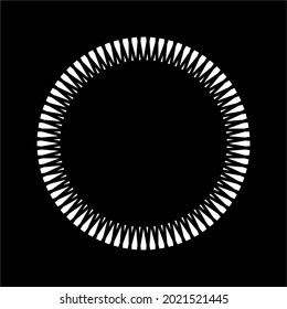 Geometrical Motifs Pattern Circle-shaped. Decoration for Interior, Exterior, Carpet, Textile, Garment, Cloth, Silk, Tile, Plastic, Paper, Wrapping, Wallpaper, Pillow, Sofa, Background, Ect. 