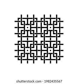 Geometrical Motifs Pattern.  Decoration for Interior, Exterior, Carpet, Textile, Garment, Cloth, Silk, Tile, Plastic, Paper, Wrapping, Wallpaper, Pillow, Sofa, Background, Ect. Vector Illustration 