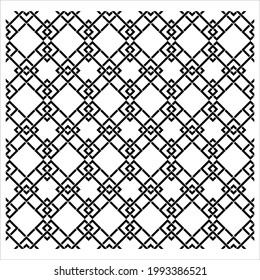 Geometrical Motifs Pattern.  Decoration for Interior, Exterior, Carpet, Textile, Garment, Cloth, Silk, Tile, Plastic, Paper, Wrapping, Wallpaper, Pillow, Sofa, Background, Ect. Vector Illustration