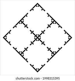 
Patrón de motivos geométricos. Decoración de interiores, exteriores, alfombras, textiles, prendas de vestir, tela, seda, mosaico, plástico, papel, envuelto, tapicería, almohada, sofás, fondo, etc. Ilustración vectorial