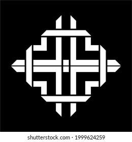 
Geometrical Motifs Pattern. Decoration for Interior, Exterior, Carpet, Textile, Garment, Cloth, Silk, Tile, Plastic, Paper, Wrapping, Wallpaper, Pillow, Sofa, Background, Ect. Vector Illustration