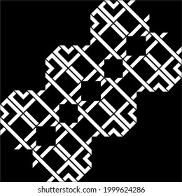 
Muster für geometrische Motive. Dekoration für die Inneneinrichtung, Außenbereich, Teppichboden, Textilien, Kleidung, Tuch, Seide, Tile, Plastik, Papier, Umhüllung, Tapete, Kissen, Sofa, Hintergrund, Ekt. Vektorgrafik