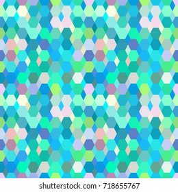 Geometrical ornament colored polygonal pattern fo website background