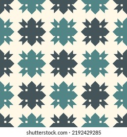 Geometrical ornament. Seamless pattern. Abstract backdrop. Figures wallpaper. Geometric background. Ethnic motif. Mosaic ornate. Digital paper. Textile print. Web design.