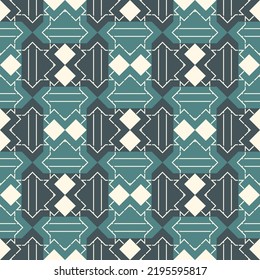 Geometrical ornament. Seamless pattern. Abstract backdrop. Figures wallpaper. Geometric background. Ethnic motif. Mosaic ornate. Digital paper. Textile print. Web design.