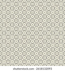 Geometrical ornament. Seamless pattern. Abstract backdrop. Figures wallpaper. Geometric background. Ethnic motif. Mosaic ornate. Digital paper. Textile print. Web design. Vector art work.