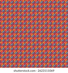 Geometrical ornament. Seamless pattern. Abstract backdrop. Figures wallpaper. Geometric background. Ethnic motif. Mosaic ornate. Digital paper. Textile print. Web design. Vector artwork