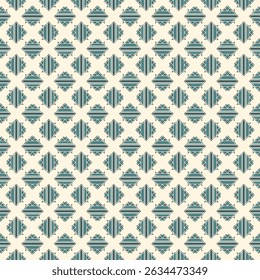 Geometrical ornament. Seamless pattern. Abstract backdrop. Figures wallpaper. Geometric background. Ethnic motif. Mosaic ornate. Digital paper. Textile print. Web design. Vector art work.