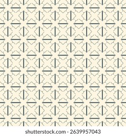 Geometrical ornament. Seamless pattern. Abstract backdrop. Figures wallpaper. Geometric background. Ethnic motif. Mosaic ornate. Digital paper. Textile print. Web design. Vector artwork.