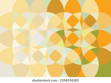 Geometrical pattern color template design art 