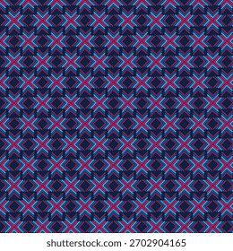 Plano de fundo azul escuro de padrão geométrico 