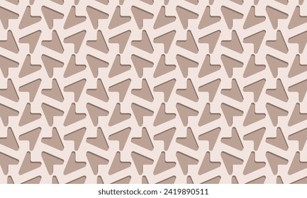 Geometrical pattern design in abstract beige background for any fabrics texture needs.
