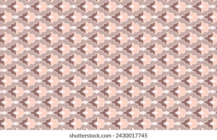 Geometrical pattern design in abstract brown background for any fabrics texture needs.