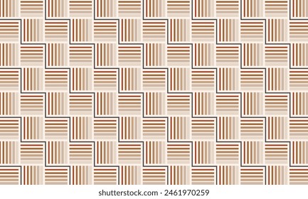 Geometrical pattern design in abstract cream bamboo background for any fabrics texture needs.