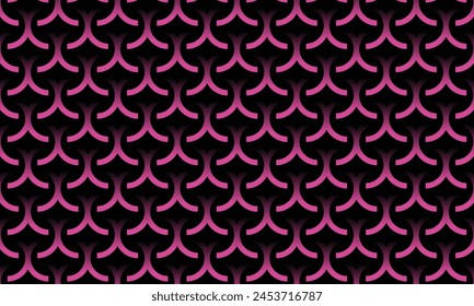 Diseño de patrón geométrico en fondo rojo oscuro abstracto para cualquier textura de telas necesidades.