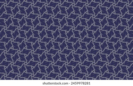 Geometrical pattern design in abstract dark blue background for any fabrics texture needs.