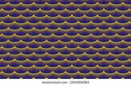 Diseño de patrones geométricos en decoración abstracta de fondo de luces.