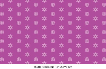 Geometrical pattern design in abstract flowers and pink background.
