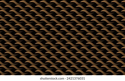Geometrical pattern design in abstract golden background.