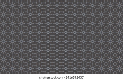 Geometrical pattern design in abstract gray background for any fabrics texture needs.