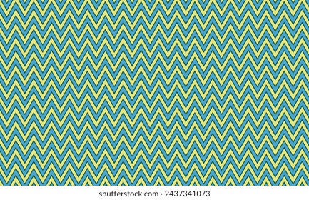 Geometrical pattern design in abstract green chevron background for any fabrics texture needs.