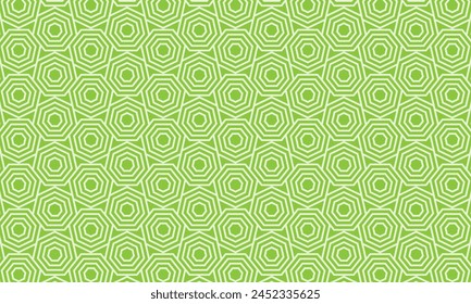 Geometrisches Musterdesign in abstraktem hellgrünem quadratischem sieben Hintergrund für alle Texturbedürfnisse von Stoffen.