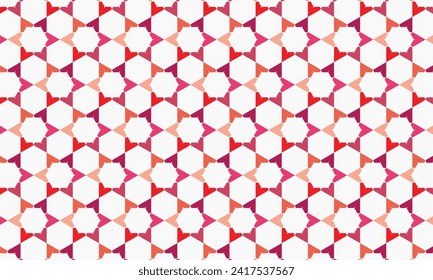 Geometrical pattern design in abstract polygonal vibrant background.