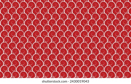 Geometrical pattern design in abstract red background for any fabrics texture needs.