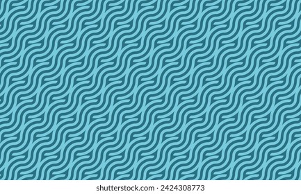 Diseño de patrón geométrico en fondo turquesa abstracto para cualquier textura de telas necesidades.