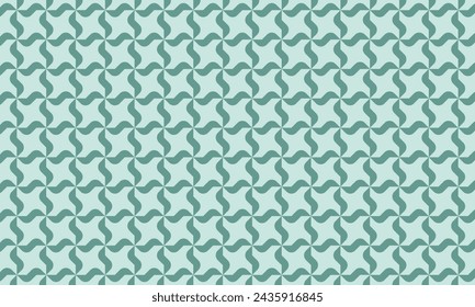 Geometrical pattern design in abstract turquoise background for any fabrics texture needs.