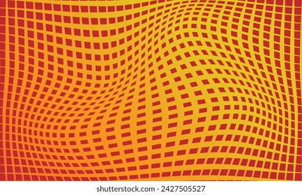 Diseño de patrón geométrico en fondo vibrante abstracto para cualquier necesidad de ilustración.