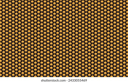 Diseño de patrón geométrico en fondo amarillo y negro abstracto para cualquier textura de telas necesidades.
