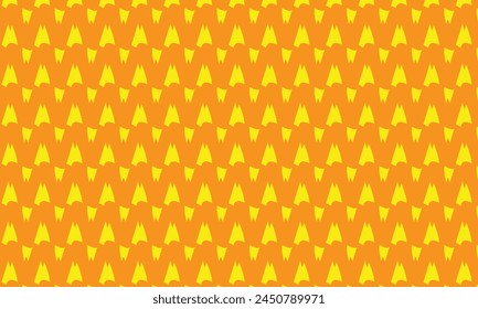 Geometrical pattern design in abstract yellow flowers background for any fabrics texture needs.