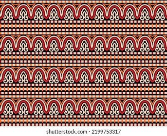 GEOMETRICAL PATTERN DESIGN BACKGROUND ART FOR FABRIC.