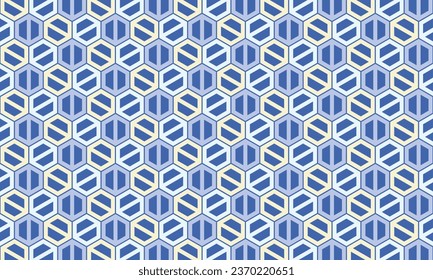 Geometrical pattern design in blue pastel background for any fabrics texture needs. 