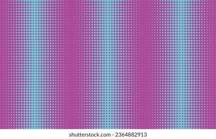 Geometrical pattern design in blue and pink spectrum background.