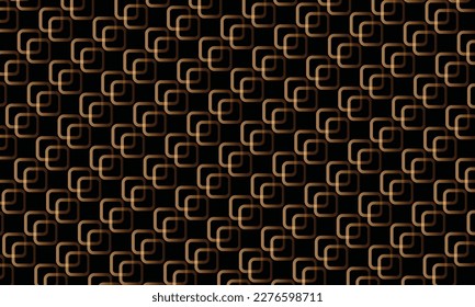 Geometrical pattern design in dark brown background that good for wrapping paper or carpet texture.