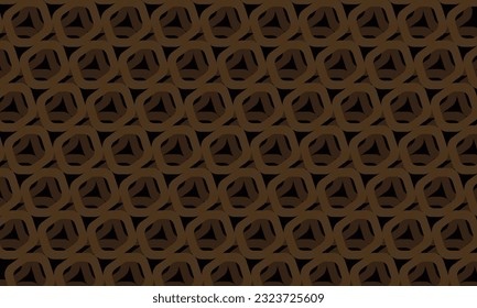 Geometrical pattern design in dark brown background for your carpet ore textile texture needs.